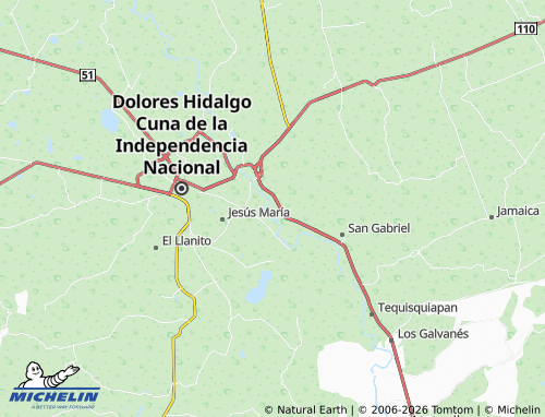 MICHELIN Rioyos map - ViaMichelin