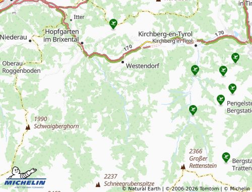 Mappa MICHELIN Oberwindau - ViaMichelin