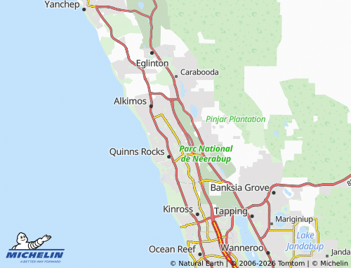 Mapa MICHELIN Butler - ViaMichelin