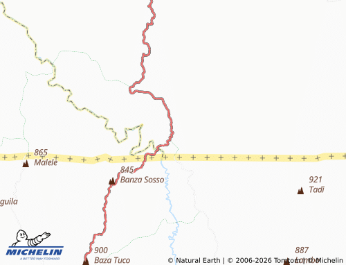 Mapa MICHELIN Kinzenga - ViaMichelin