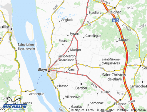 MICHELIN Capron map - ViaMichelin