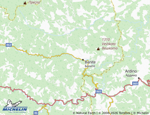 Mappa MICHELIN Oryahovets - ViaMichelin