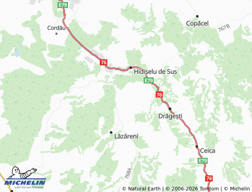 Mappa MICHELIN Calea Mare - ViaMichelin
