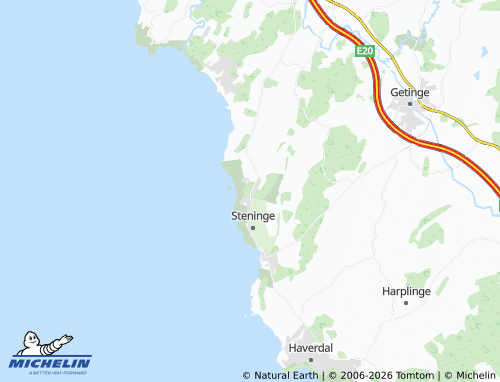 Carte MICHELIN Stensjö - ViaMichelin