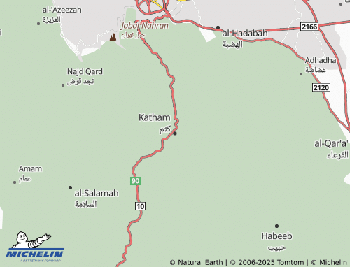 MICHELIN Kathm map - ViaMichelin