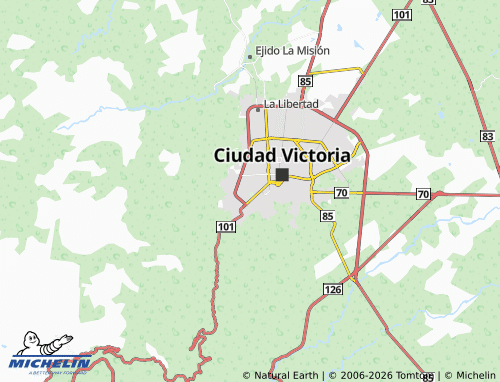 Mapa MICHELIN Luis Quintero Guzmán - ViaMichelin