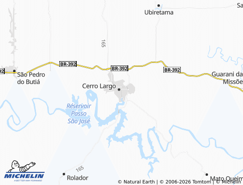 Mapa MICHELIN Floresta - ViaMichelin