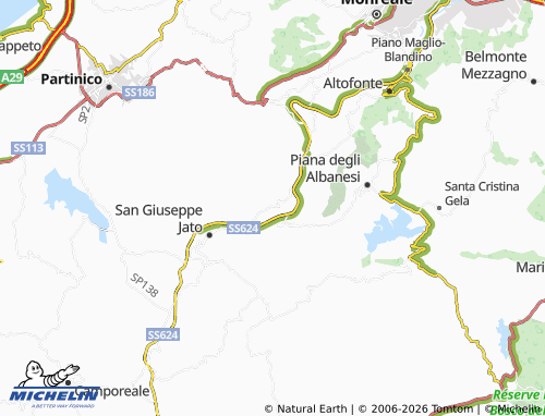 MICHELIN Ginestra map - ViaMichelin