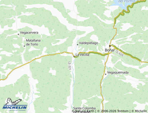 Mappa MICHELIN La Vecilla - ViaMichelin