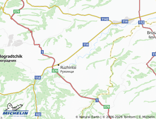 Kaart MICHELIN Drazhintsi - ViaMichelin