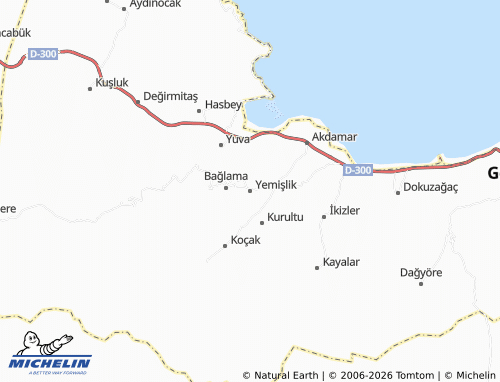 Mappa MICHELIN Yemişlik - ViaMichelin