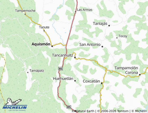 Mappa MICHELIN Tamunzoc - ViaMichelin
