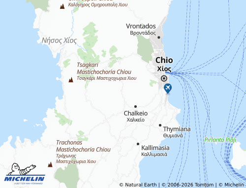 Mapa MICHELIN Dafnonas - ViaMichelin