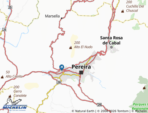 Carte MICHELIN La Fría - ViaMichelin