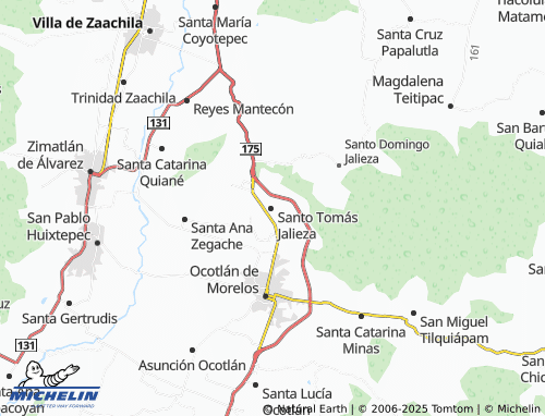MICHELIN Centro map - ViaMichelin