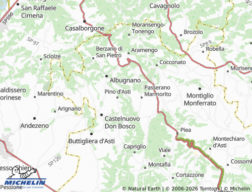 Mappa MICHELIN Schierano - ViaMichelin