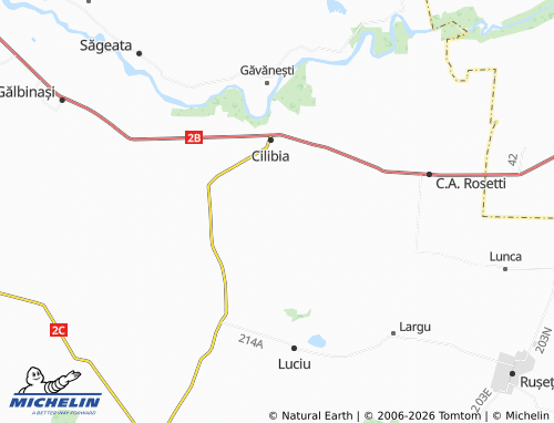 Mappa MICHELIN Movila Oii - ViaMichelin
