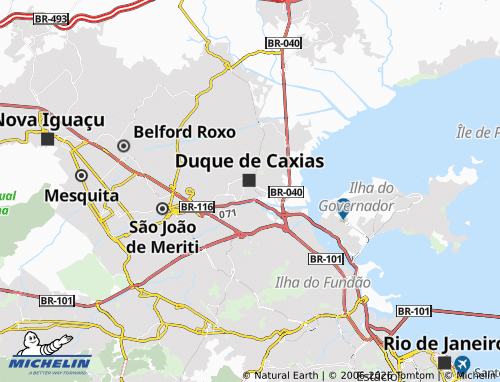 MICHELIN Vila Ideal map - ViaMichelin