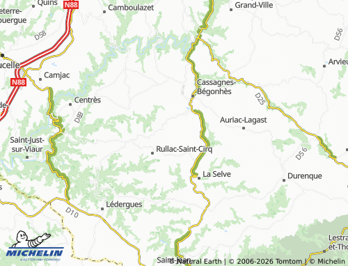 Mappa MICHELIN La Fourque - ViaMichelin