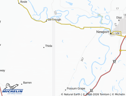 Mappa MICHELIN Departee - ViaMichelin