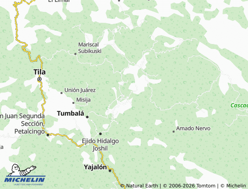 Mappa MICHELIN Santa Bárbara - ViaMichelin