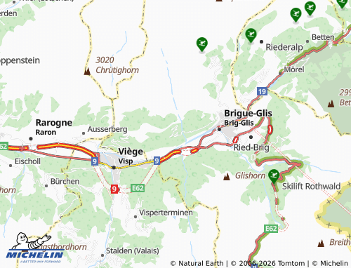 Mappa MICHELIN Mund - ViaMichelin