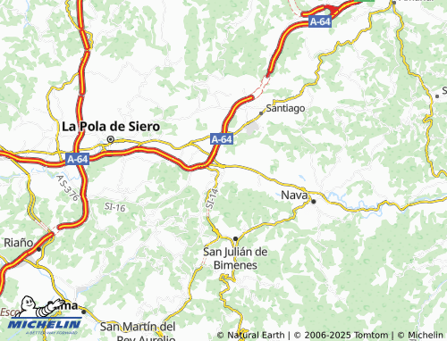 MICHELIN La Pedrera map - ViaMichelin