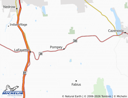 Mapa MICHELIN Pompey - ViaMichelin