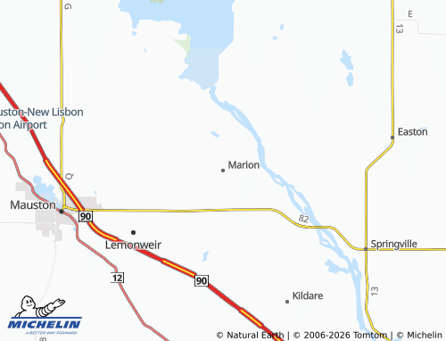 Mappa MICHELIN Marion - ViaMichelin