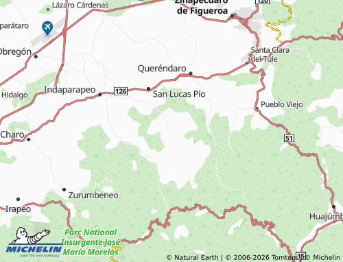 Mapa MICHELIN Cañada del Águila - ViaMichelin