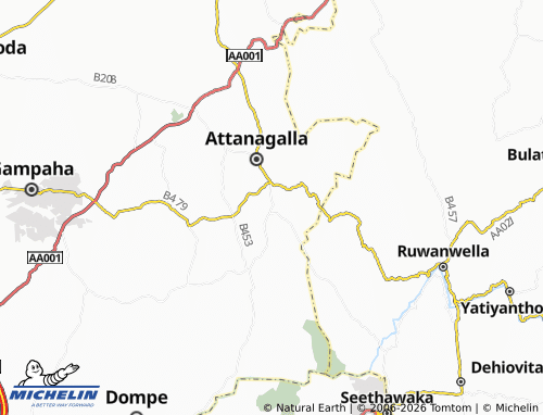 Mappa MICHELIN Meevitigammana - ViaMichelin