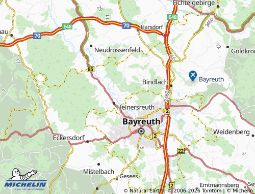 MICHELIN Cottenbach map - ViaMichelin