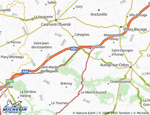 Mappa MICHELIN Saint-Pierre-du-Fresne - ViaMichelin