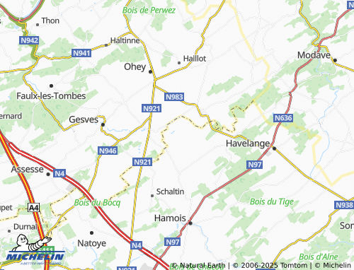 Carte MICHELIN Doyon - ViaMichelin