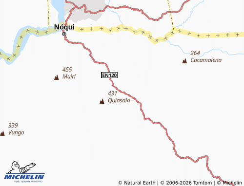Mappa MICHELIN Quinga - ViaMichelin