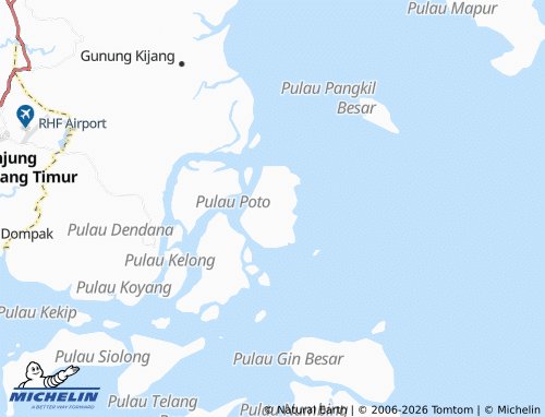 Mapa MICHELIN Kelong - ViaMichelin