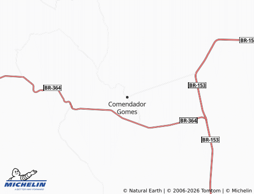 Mappa MICHELIN Comendador Gomes - ViaMichelin