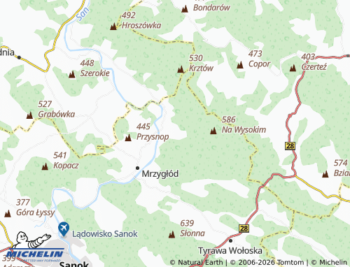 MICHELIN Dobra map - ViaMichelin