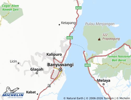 Mapa MICHELIN Bulusan - ViaMichelin