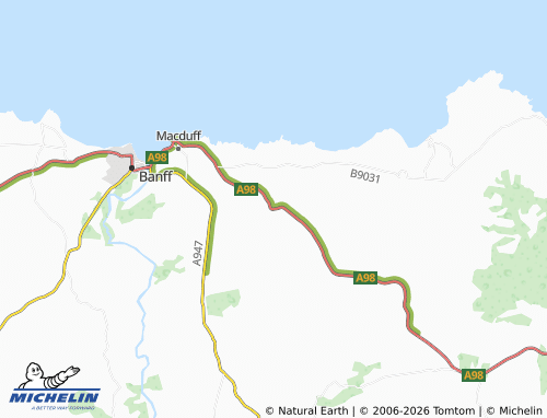 Carte MICHELIN Longmanhill - ViaMichelin