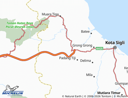 Mapa MICHELIN Pulo Hagu Tanjung - ViaMichelin