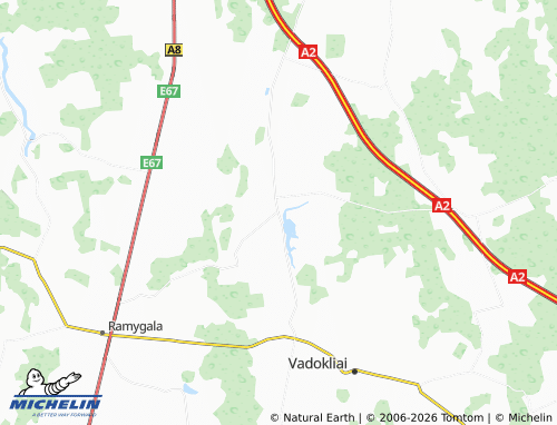 Mappa MICHELIN Jotainiai - ViaMichelin