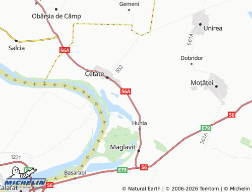 MICHELIN-Landkarte Moreni - ViaMichelin