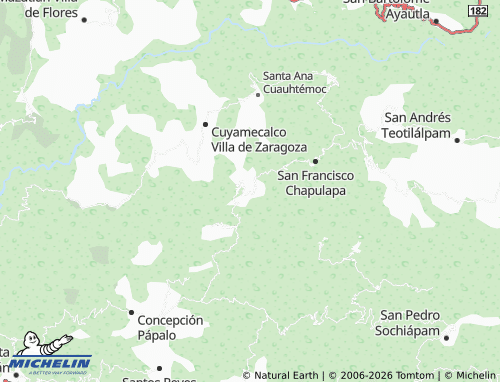 Mappa MICHELIN San Miguel Santa Flor - ViaMichelin