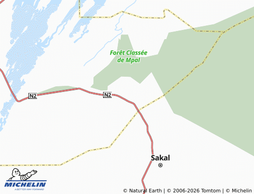 Mapa MICHELIN Mpal - ViaMichelin