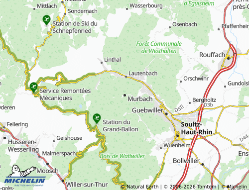 Mapa MICHELIN Murbach - ViaMichelin