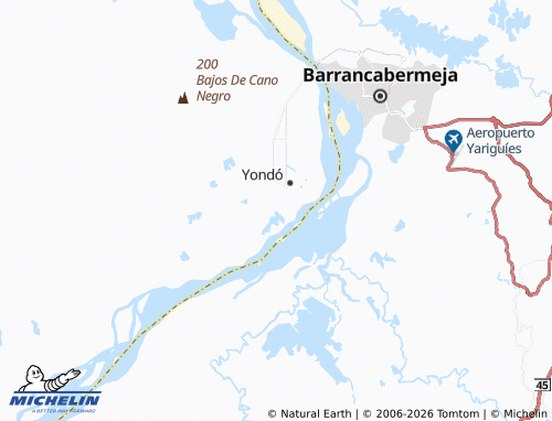 Carte MICHELIN La Represa - ViaMichelin