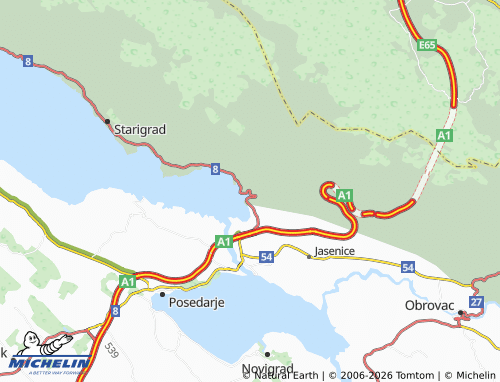 MICHELIN Modric map - ViaMichelin
