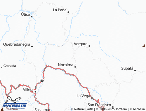 MICHELIN Las Mercedes map - ViaMichelin