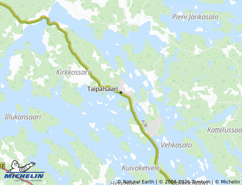 MICHELIN-Landkarte Taipalsaari - ViaMichelin
